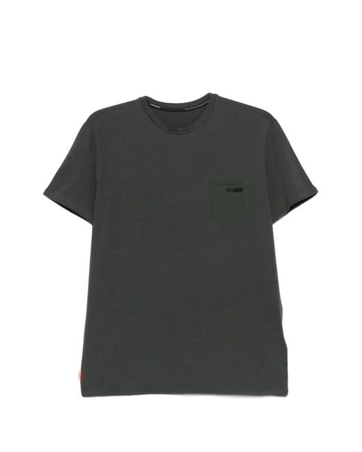 Rrd Black Revo Patch-Pocket T-Shirt for men