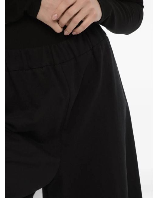Woolrich Black Logo-Patch Elasticated Shorts