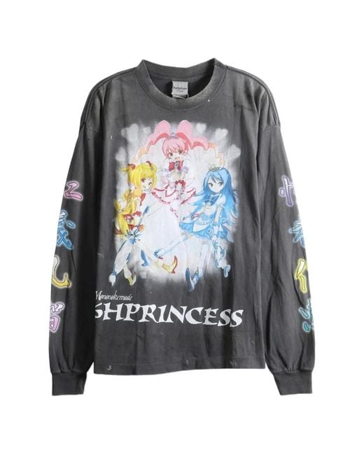 Monokemade Gray Graphic-Print T-Shirt