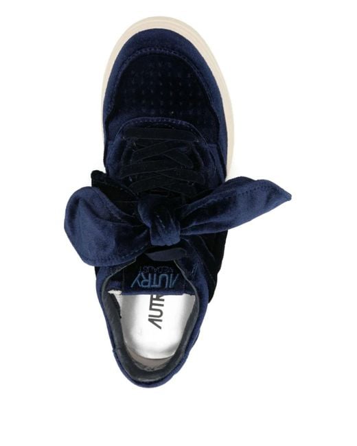 Autry Blue Medalist Sneakers