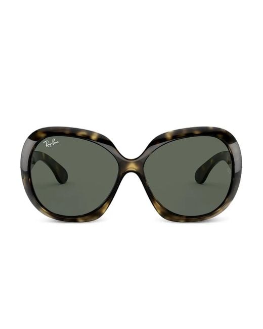 Ray-Ban Gray Tortoiseshell-Pattern Sunglasses