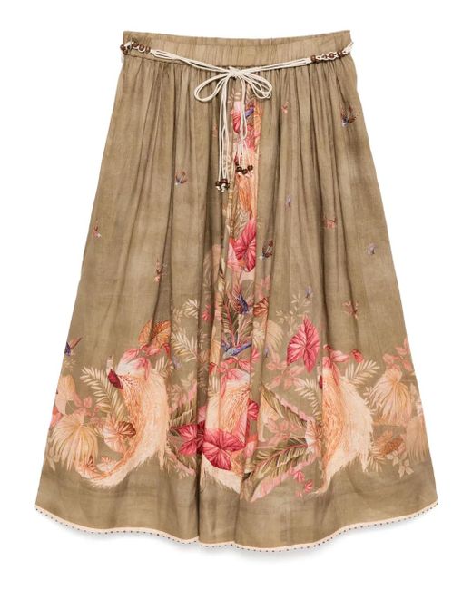 Gonna Midi Ascension di Zimmermann in Natural