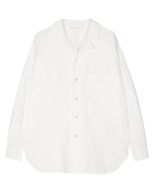 Forme D'expression White Long-Sleeve Shirt for men