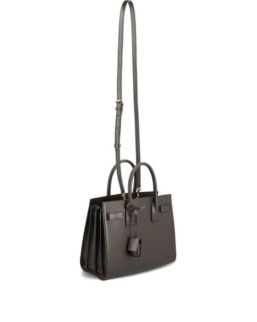 Saint Laurent Black Baby Sac De Jour Tote Bag
