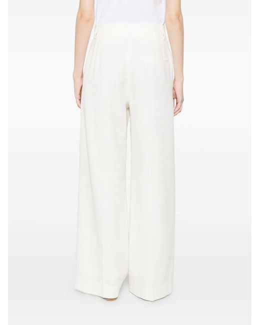 Frankie Shop White Brickell Trousers