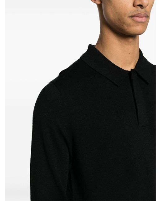 Calvin Klein Poloshirt mit Logo-Stickerei in Black für Herren