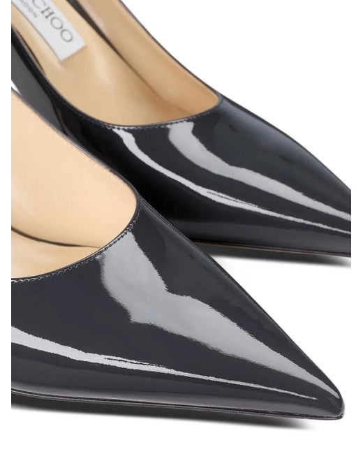 Jimmy Choo Blue Love 85 Pointed-Toe Pumps