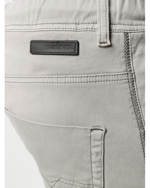 DIESEL Gray Krooley Joggjeans 0670M for men