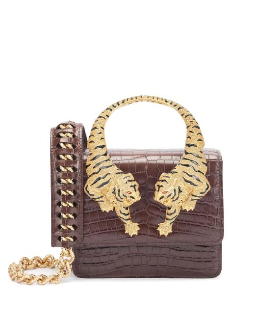 Roberto Cavalli Roat ハンドバッグ M White