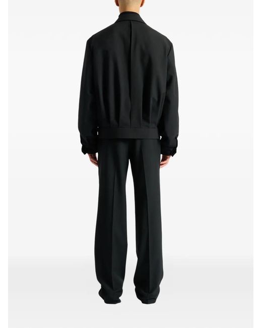 Balmain Black Wool 2-Button Jacket for men