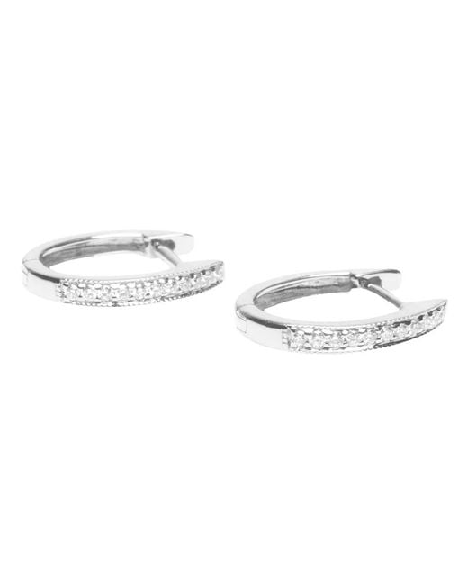 Wouters & Hendrix White Diamond Earrings