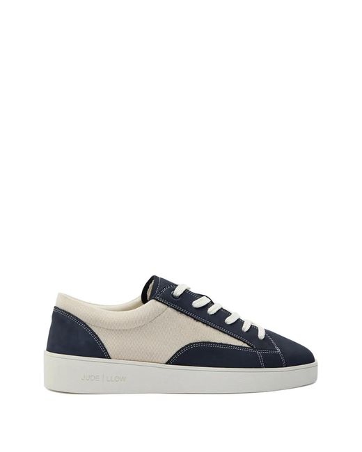 Jude Llow Blue Nico Panelled Sneakers for men