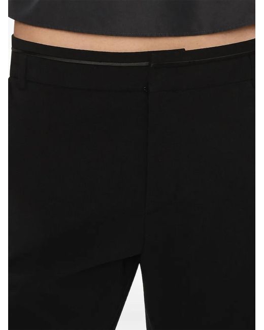 Christopher Esber Black Split Level Tailored Trousers