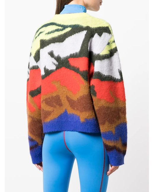 Aztech Mountain Multicolor Pull Mountain Club