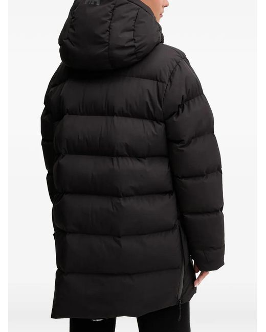 Helly Hansen Black Aspire Hooded Padded Jacket