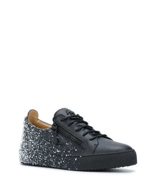 black giuseppe sneakers