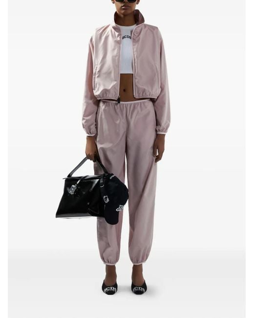 Gcds Pink Zip-Up Jacket