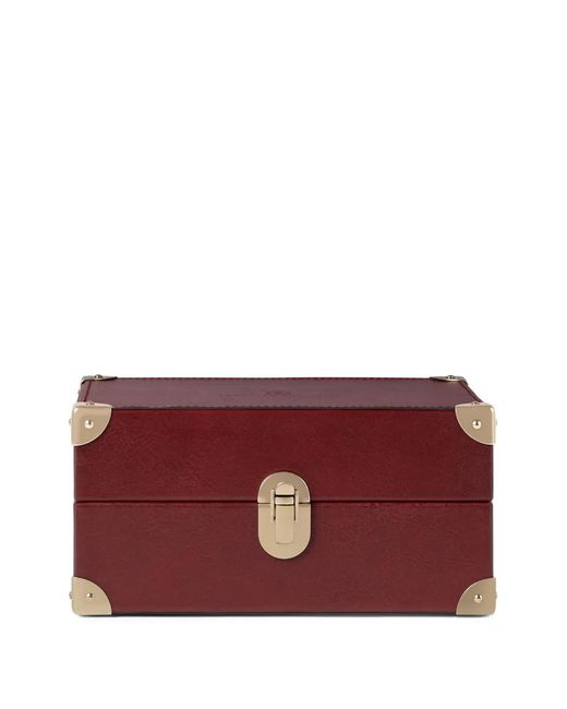 Brunello Cucinelli Purple Boîtier De Montre En Cuir De Veau Bruni for men