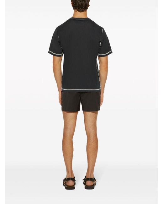 Emilio Pucci T-Shirt mit Marmo-Print in Black für Herren