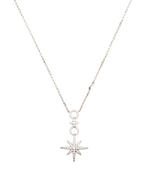 Apm Monaco Adjustable Delicate Star Pendant Necklace in Metallic