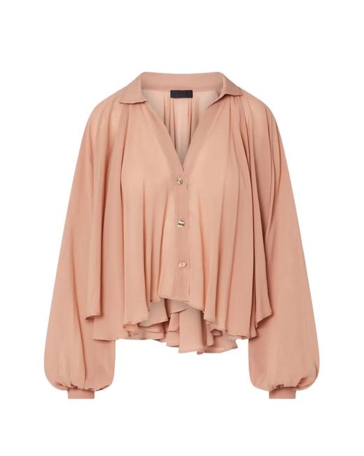 Liu Jo Pink Georgette Shirt