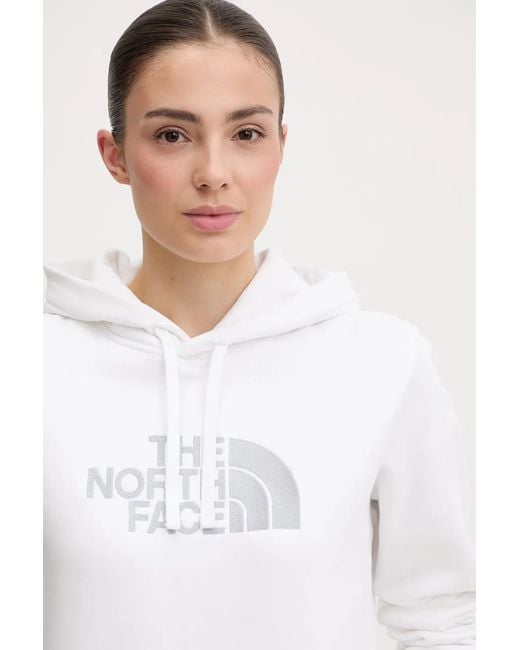 The North Face White Drew Peak Hoodie
