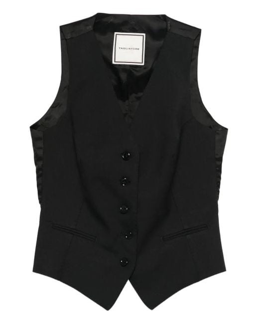 Tagliatore Giselle ベスト Black