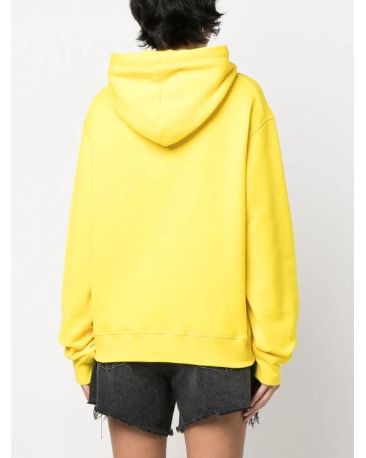 DSquared² Yellow Icon Cool Hoodie