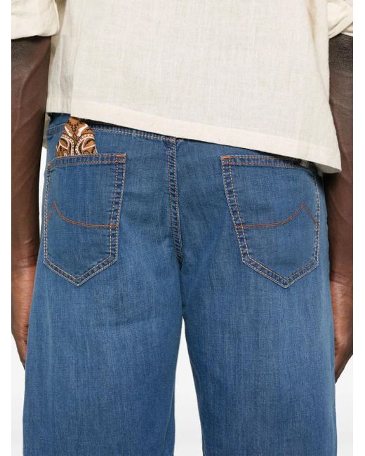 Jacob Cohen Nicolas Shorts in het Blue voor heren