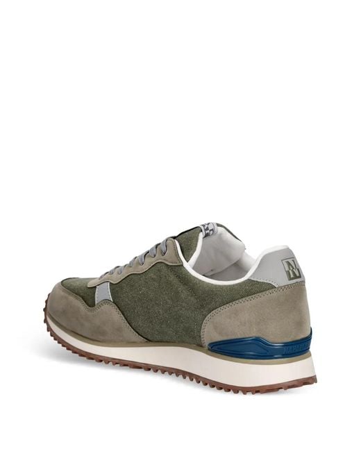 Napapijri Green Cosmos Low-Top Sneakers for men