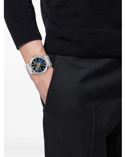 Versace Blue Greca 40Mm for men