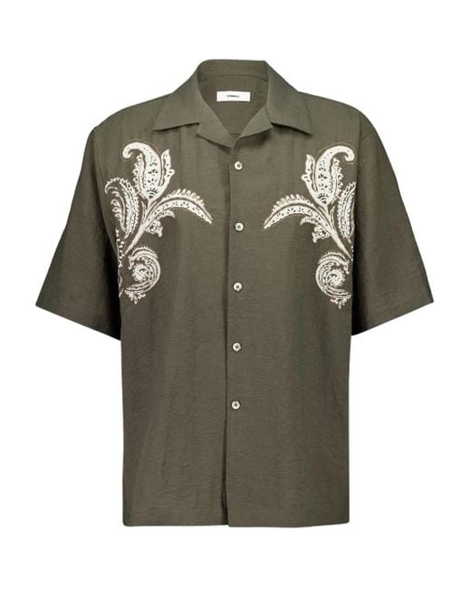 Commas T-Shirt Mit Stickerei in Green für Herren