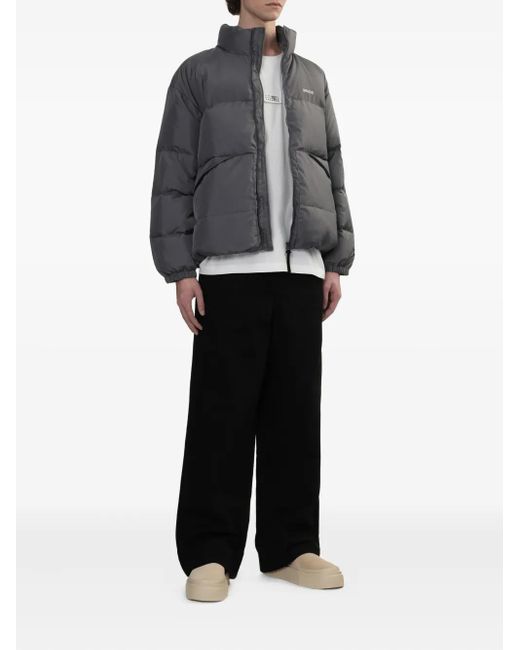 Neighborhood Gray Quilted Padded Jacket for men