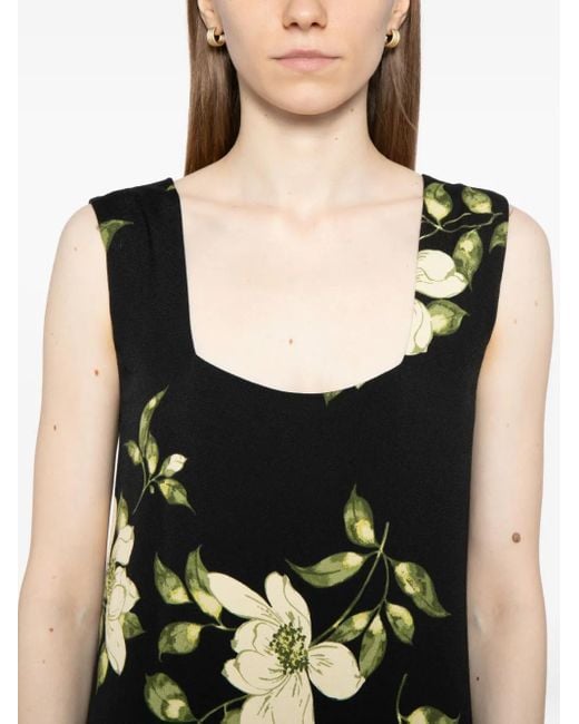 Reformation Black Vea Kleid