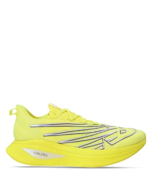 New Balance Fuelcell Supercomp Elite V3 Sneakers in Yellow for Men | Lyst