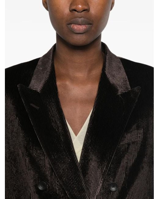 Tagliatore Black Double-Breasted Suit
