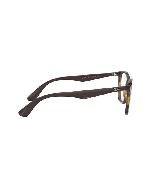 Ray-Ban Brown Square-Frame Glasses