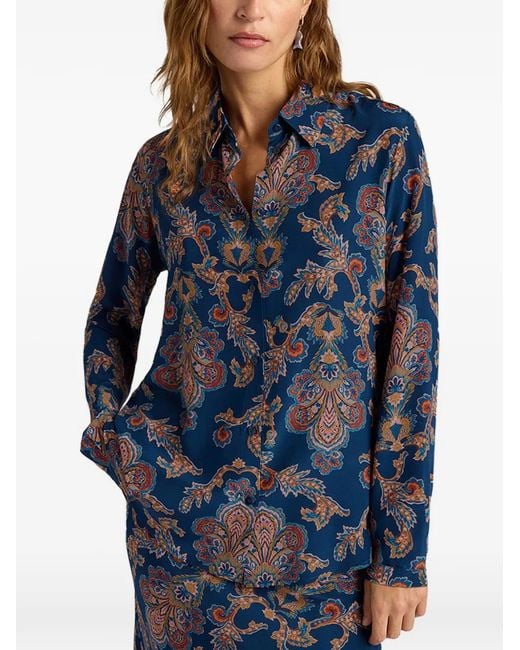 Momoní Blue Meudon Shirt