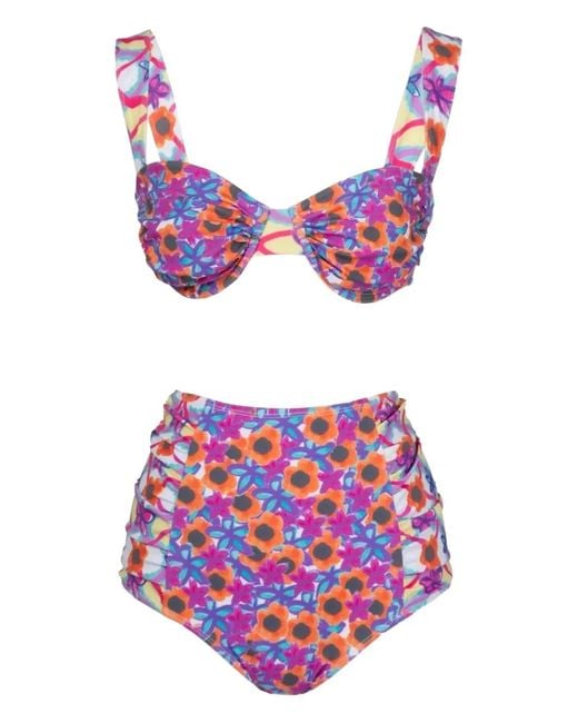 Celiab Pink Icarian Wanderlust Bikini