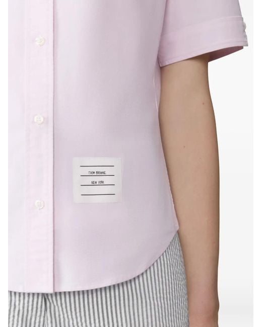 Thom Browne ショートスリーブ シャツ Pink
