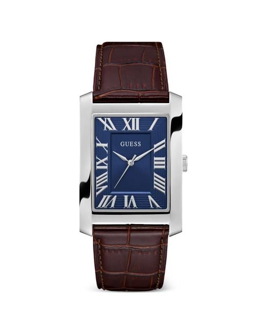 Guess Blue 34Mm Watch for men