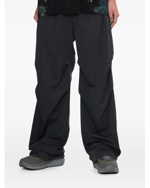 we11done Broek Met Elastische Tailleband En Trekkoord in het Black voor heren