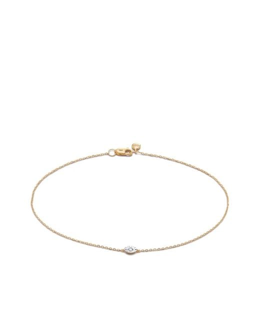 Monica Vinader White 14Kt Recycled Diamond Bracelet