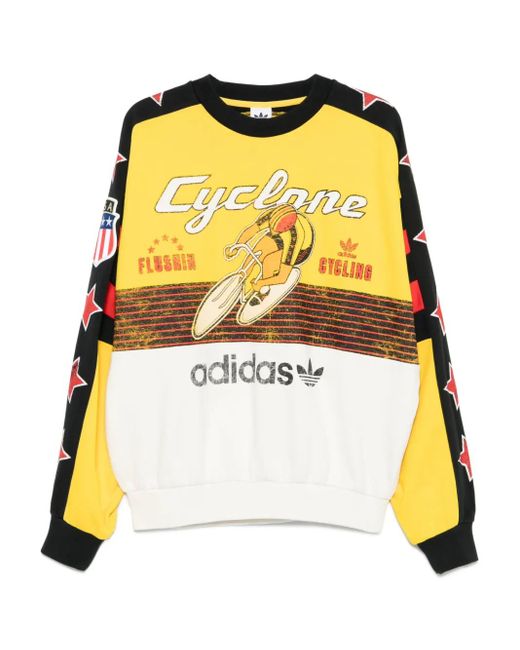 Adidas Archive Cycling スウェットシャツ Yellow
