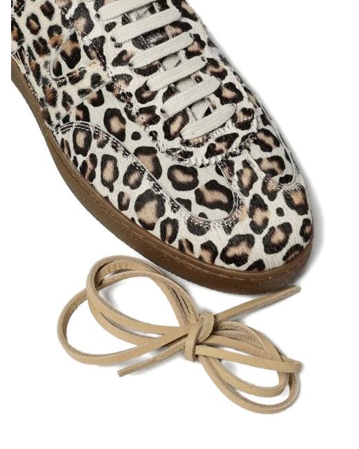 Baskets À Imprimé Léopard MSGM pour homme en coloris White