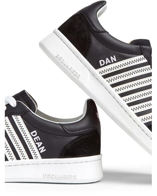 DSquared² Black Boxer Sneakers