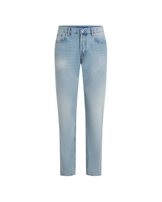 Karl Lagerfeld Blue Five-Pocket Jeans for men