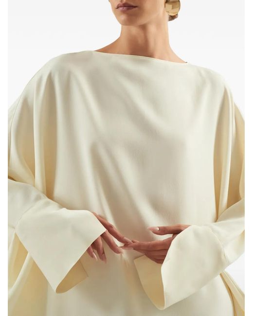 Taller Marmo White Truman Kaftan Dress