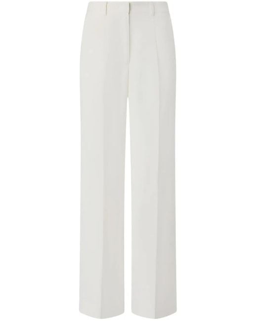 Pinko テクスチャード ワイドパンツ White