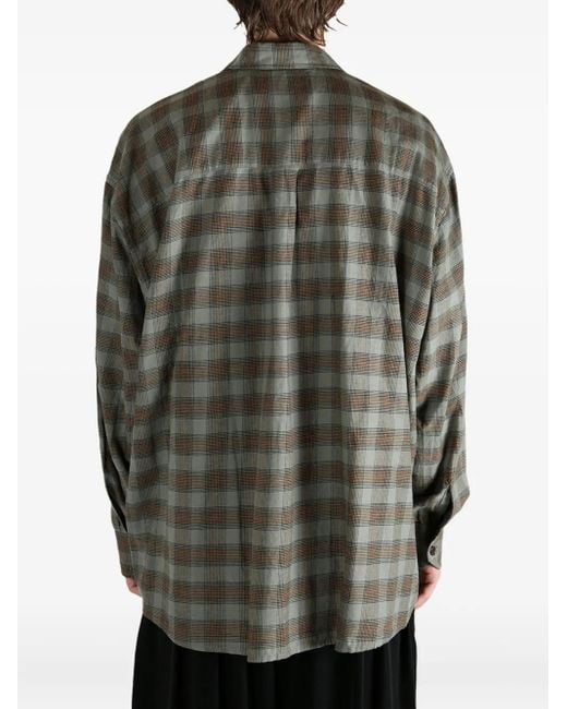Our Legacy Gray Borrowed Shirt for men